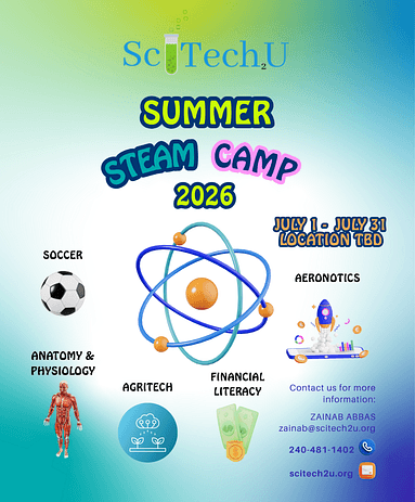 STEAM SUMMER CAMP (US Letter)